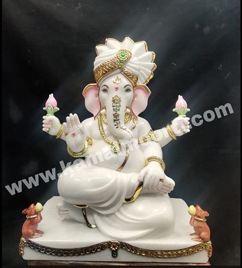 Marble Ganesh Statues in Jaipur