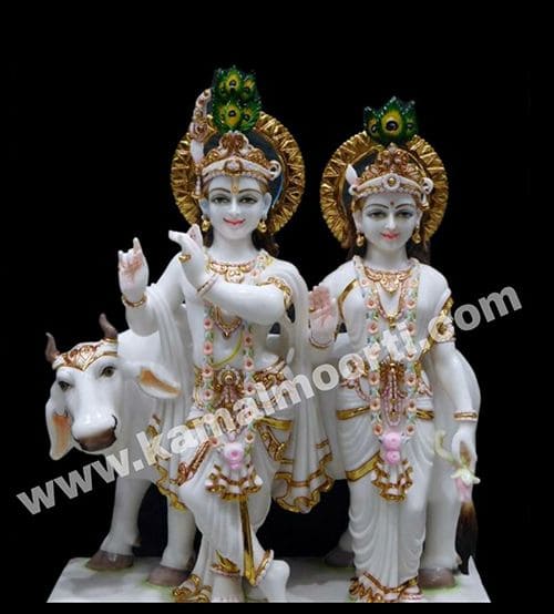 Marble Krishna Statues in Jaipur