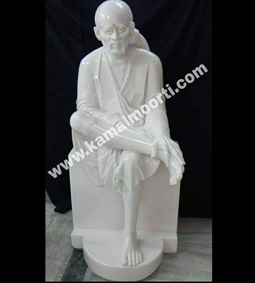 Marble Sai Baba Statue in Jaipur